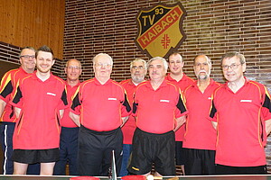 <b>4. KL Süd Herren - SpvGg Hösbach-Bahnhof II</b> (Raimund Germer, Daniel Maier, Bruno Först, Gerhard Henkel, Volker Salowsky, Anton Baumann, Alexander Schirber, Norbert Pfister, Dietmar Schaal)