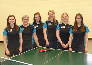 1. KL Damen - FC Hösbach III (Tabea Wolff, Isolde Sell, Anna Wagner, Katrin Helfrich, Johanna Albrecht, Veronika Stadtmüller)