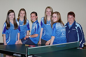 <b>1. KL Mädchen - FC Hösbach</b> (Jana Rosenberger, Irena Rosenberger, Eva Morhard, Franziska Heeg, Julia Schuler)