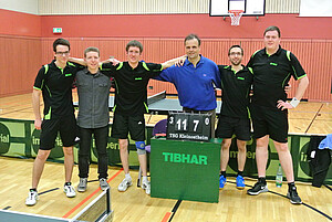 2. KL Nord Herren - TSV Alzenau (Lars Hubert, Tizian Klüber, Matthias Glinzer, Frank Hubert, Sven Scheller, Christian Starker)
