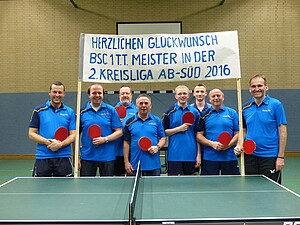 2. KL Süd Herren - BSC Schweinheim (Bernd Riekeles Benedikt Sauer, Hermann Merbach, Dieter Barth, Simon Hauck, Christoph Schilling, Thomas Anderlohr, Norbert Müller)