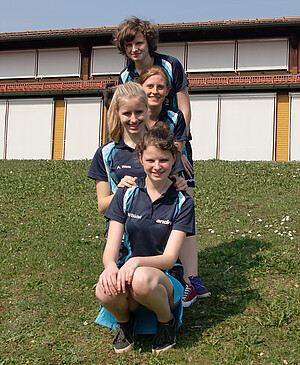 <b>1. BZL Mädchen - TTC Bavaria Wiesen</b> (Anna Büdel, Sophia Reuß, Amelie Weiß, Marlene Büdel)