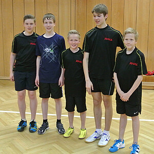 <b>3. KL Nord Jungen - TSV Alzenau IV</b> (Nicolas Nowak, Johannes Freund, Tobias Pfaff, Adrian Jürgens, Hannes Nodewald, es fehlen: Markus Knospe, Daniel Rooney, Philipp Zeller)